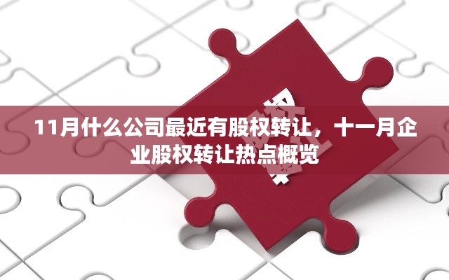 十一月企业股权转让热点，多家公司股权转让动态概览