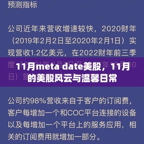 11月Meta Date美股风云与温馨日常