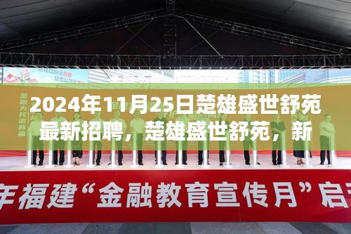 楚雄盛世舒苑新篇章启航，最新招聘纪实（2024年11月25日）