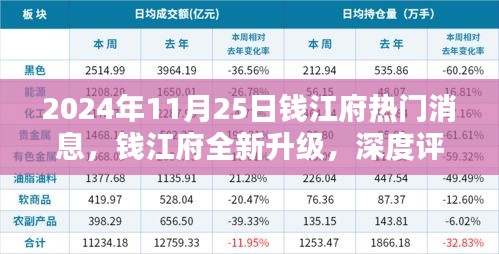 钱江府全新升级深度评测与独家热门消息解析