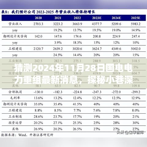 国电电力重组最新消息揭秘，独特小店背后的电力重组新动向与故事，预测2024年11月动态分析