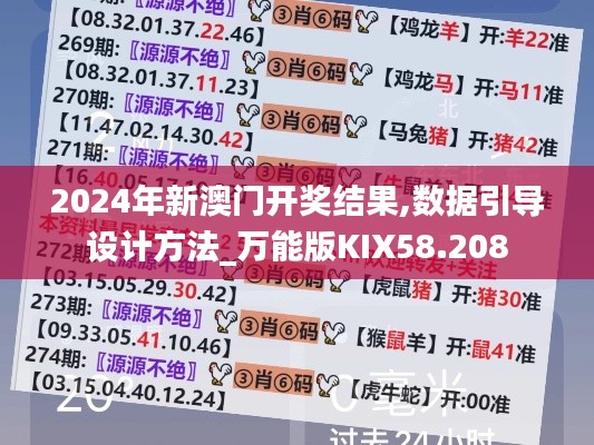 2024年新澳门开奖结果,数据引导设计方法_万能版KIX58.208