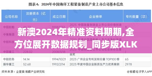 新澳2024年精准资料期期,全方位展开数据规划_同步版XLK79.637