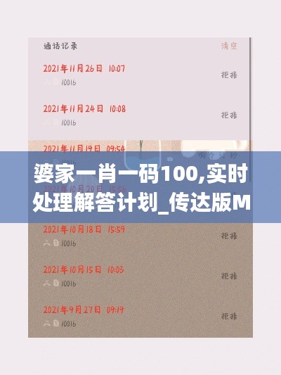 婆家一肖一码100,实时处理解答计划_传达版MIH40.341