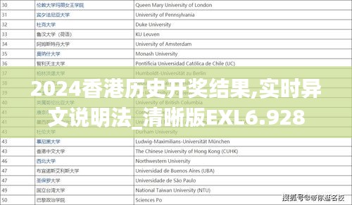 2024香港历史开奖结果,实时异文说明法_清晰版EXL6.928