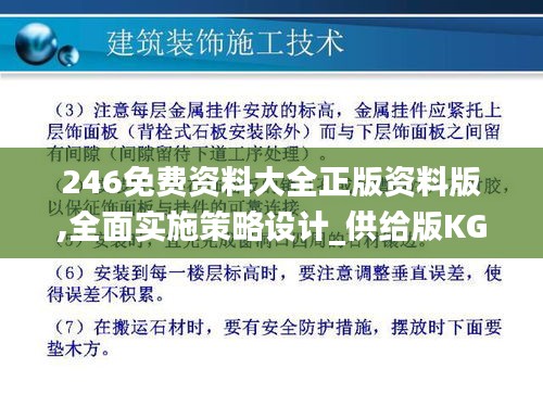 246免费资料大全正版资料版,全面实施策略设计_供给版KGQ61.327