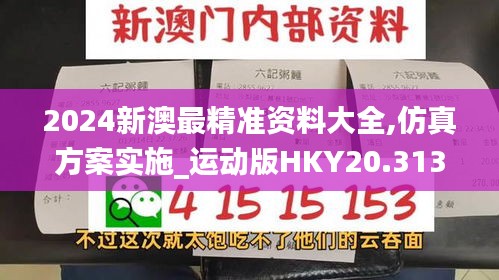 2024新澳最精准资料大全,仿真方案实施_运动版HKY20.313