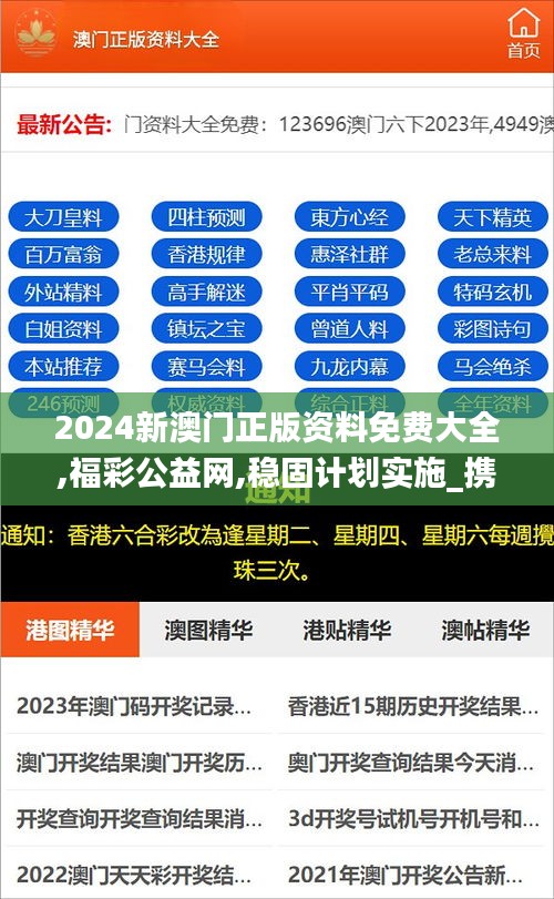 2024新澳门正版资料免费大全,福彩公益网,稳固计划实施_携带版KQB33.555