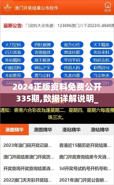 2024正版资料免费公开335期,数据详解说明_YAD47.248未来版