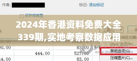 2024年香港资料免费大全339期,实地考察数据应用_V45.399-9