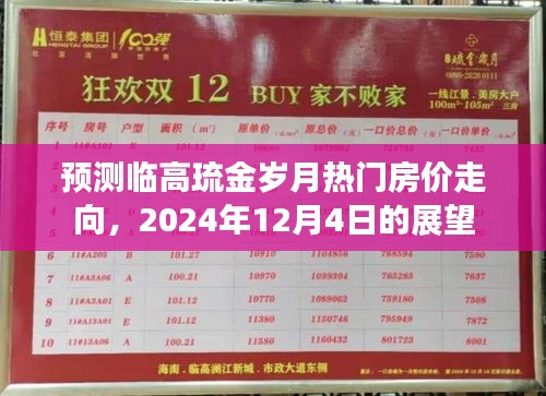 临高琉金岁月房价走向预测，2024年展望