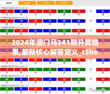 2024年澳门马341期开奖结果,最新核心解答定义_tShop3.198