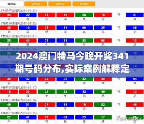 2024澳门特马今晚开奖341期号码分布,实际案例解释定义_进阶款10.673