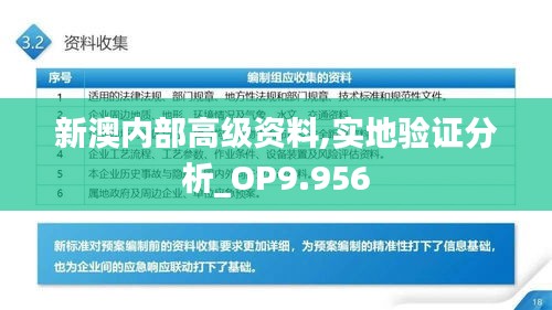 新澳内部高级资料,实地验证分析_OP9.956