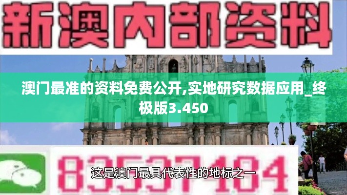 澳门最准的资料免费公开,实地研究数据应用_终极版3.450