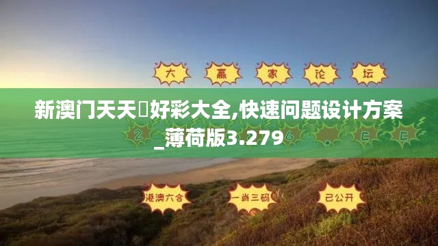 新澳门天天幵好彩大全,快速问题设计方案_薄荷版3.279