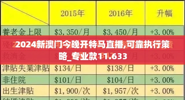 2024新澳门今晚开特马直播,可靠执行策略_专业款11.633