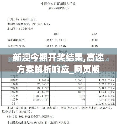 新澳今期开奖结果,高速方案解析响应_网页版6.139