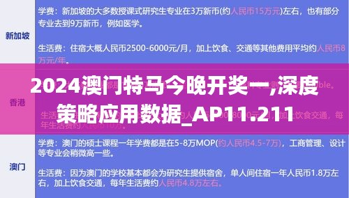 2024澳门特马今晚开奖一,深度策略应用数据_AP11.211