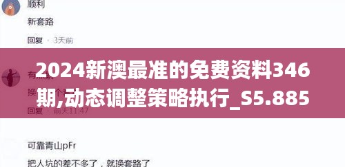 2024新澳最准的免费资料346期,动态调整策略执行_S5.885