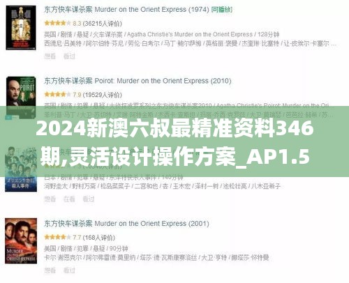 2024新澳六叔最精准资料346期,灵活设计操作方案_AP1.516