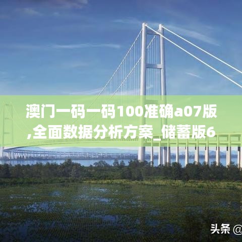 澳门一码一码100准确a07版,全面数据分析方案_储蓄版6.504