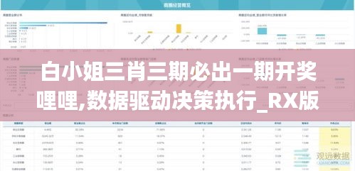 白小姐三肖三期必出一期开奖哩哩,数据驱动决策执行_RX版9.770