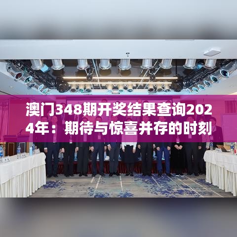 澳门348期开奖结果查询2024年：期待与惊喜并存的时刻