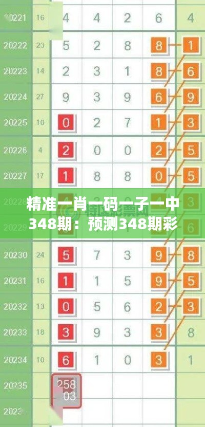 精准一肖一码一子一中348期：预测348期彩票奖金分配的可能性