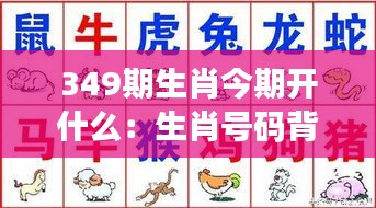 349期生肖今期开什么：生肖号码背后的文化意涵