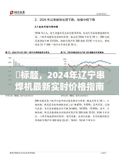 2024年辽宁串焊机实时价格指南，市场趋势解读与选购建议