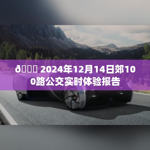 2024年12月14日郊100路公交车实时体验报告