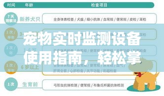 宠物实时监测设备使用指南，轻松掌握宠物健康监测技巧