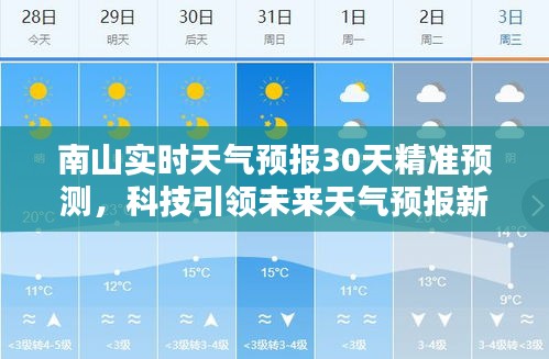 南山实时天气预报精准预测未来30天，科技引领天气预报新时代