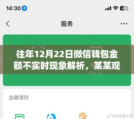 往年微信钱包延迟结算现象解析，观点探讨与原因探究