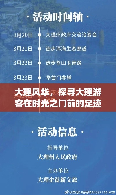 时光之门，大理风华的足迹探寻——以大理游客为例（2024年12月22日）