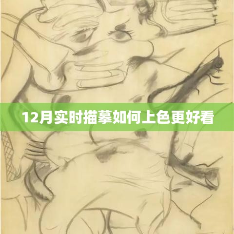 12月上色技巧，实时描摹让画面更生动美观