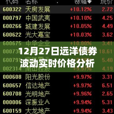 远洋债券实时价格走势分析，12月27日深度解析