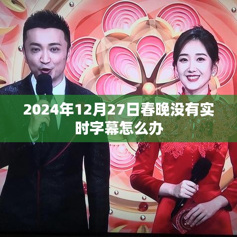 2024年春晚无实时字幕应对策略