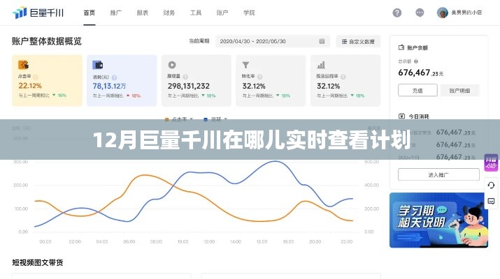 巨量千川计划实时查看指南，12月投放数据一览